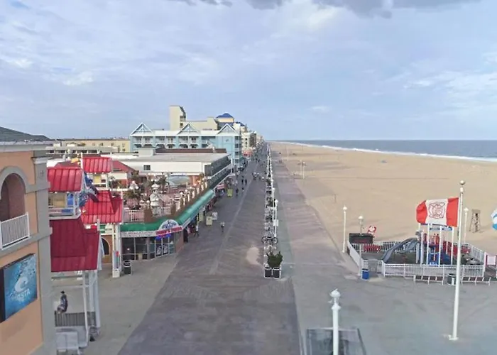 W Balcony And Ocean View - Boardwalk One - 203 Ocean City